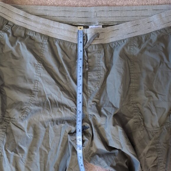 Columbia Army Outdoor Hiking Utiliy Cropped Stretch Cargo Capri Pants 3X - Picture 3 of 5